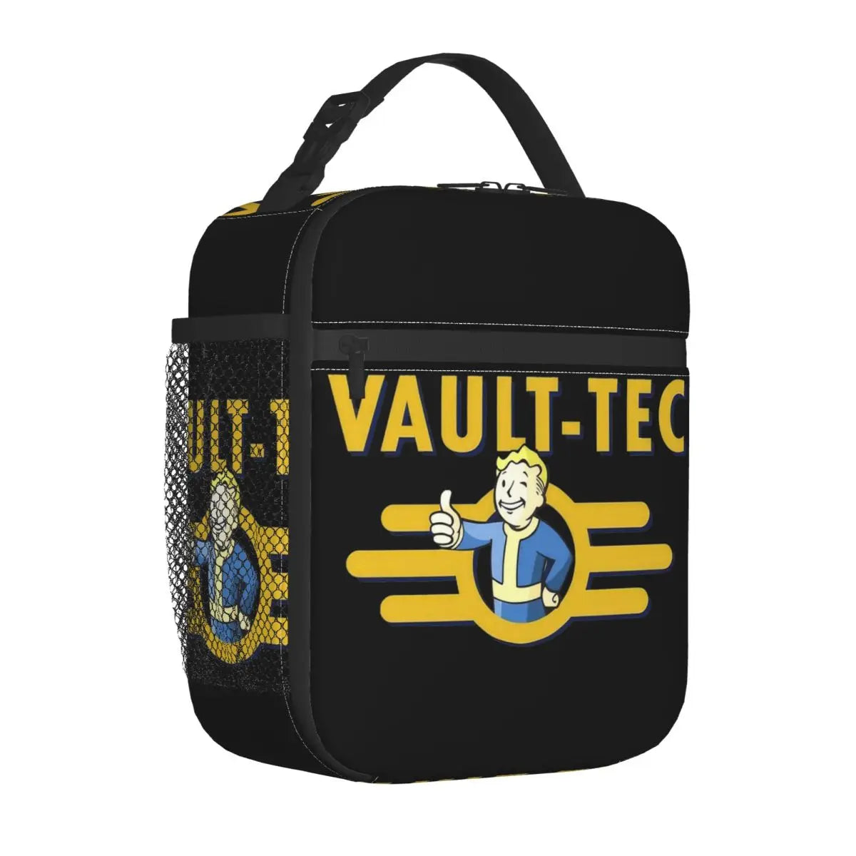 Vault Tec Fallout High-Capacity Insulated Lunch Bag - Thermal Tote for College Outdoor Food Storage