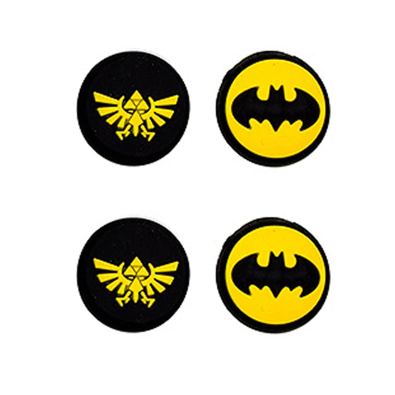 4pcs/lot Silicone Thumb Stick Caps Grip Analog Joystick Caps for R36S R35S R35Plus RGB20S K36 RG40XXV Retro Game Accessories 4 in 1 Pack C