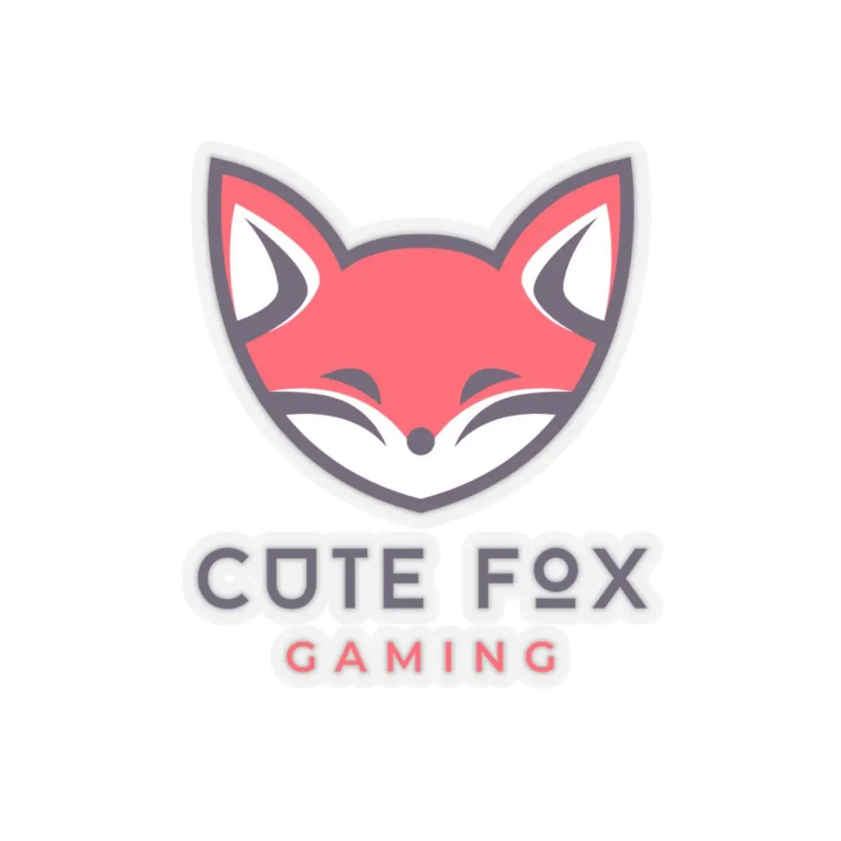 Adorable Fox Gamer Stickers - Cute & Kiss - Cut - Gapo Goods - Paper products