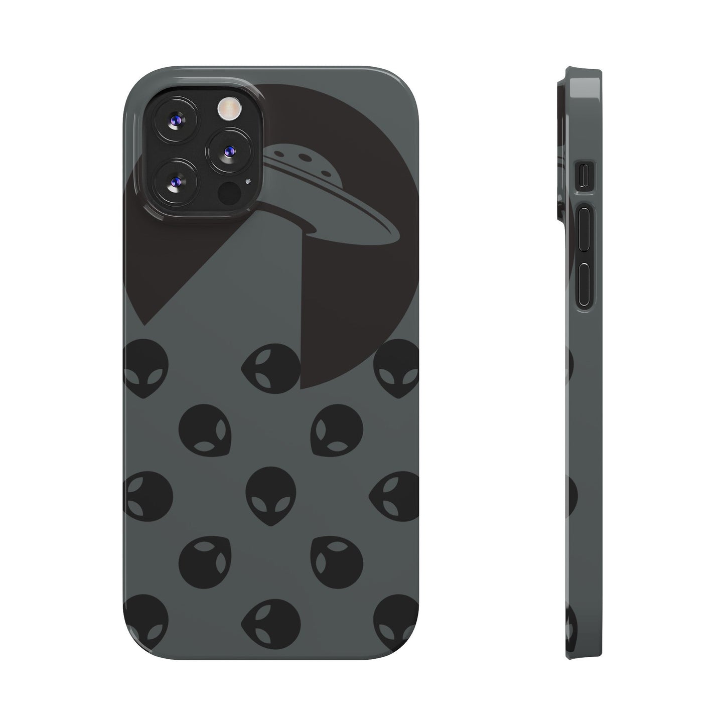 Alien Spaceship Slim Phone Cases - Gapo Goods - Phone Case