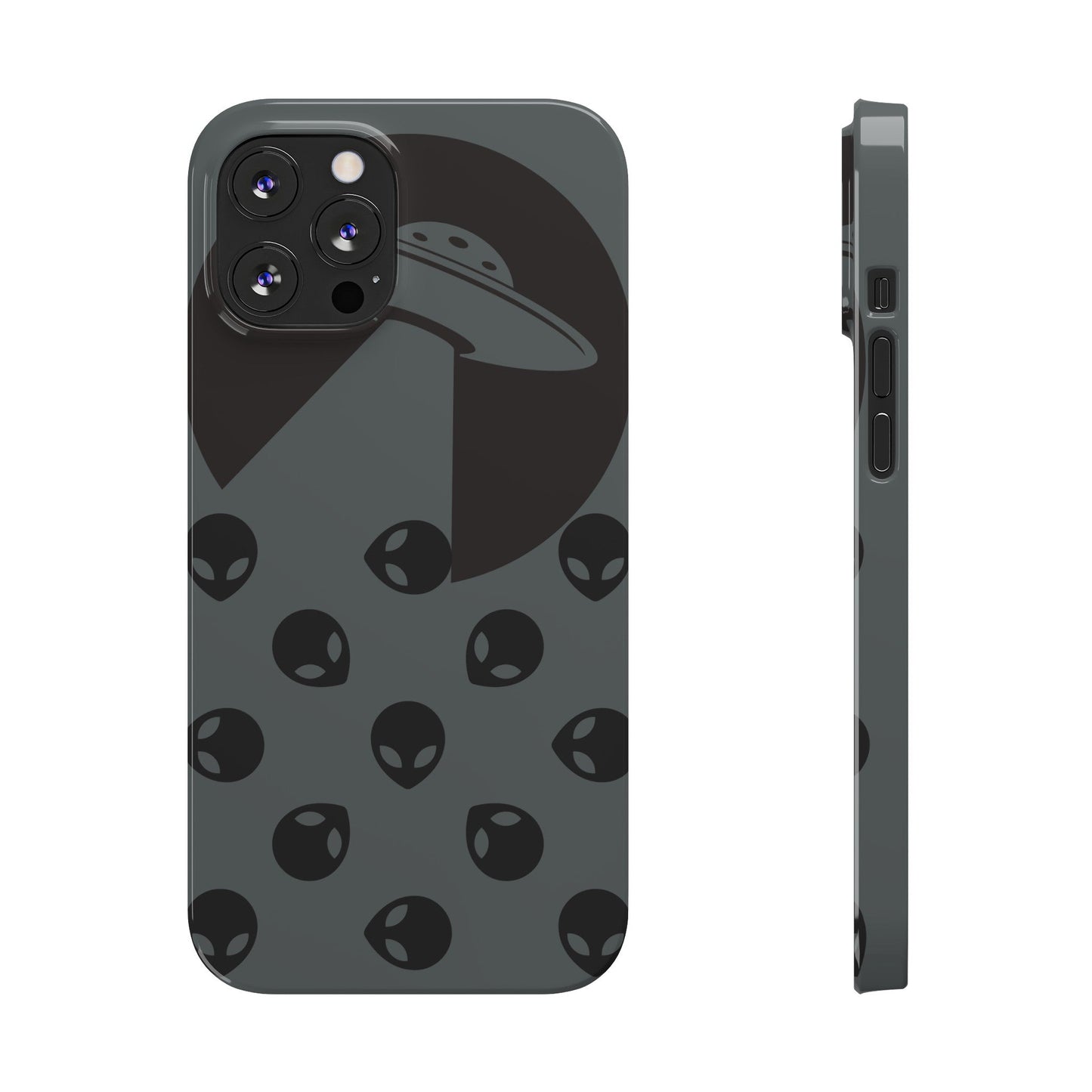 Alien Spaceship Slim Phone Cases - Gapo Goods - Phone Case