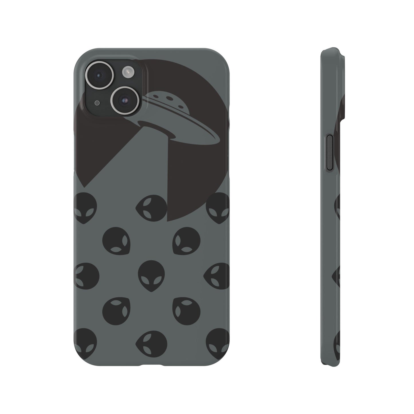 Alien Spaceship Slim Phone Cases - Gapo Goods - Phone Case