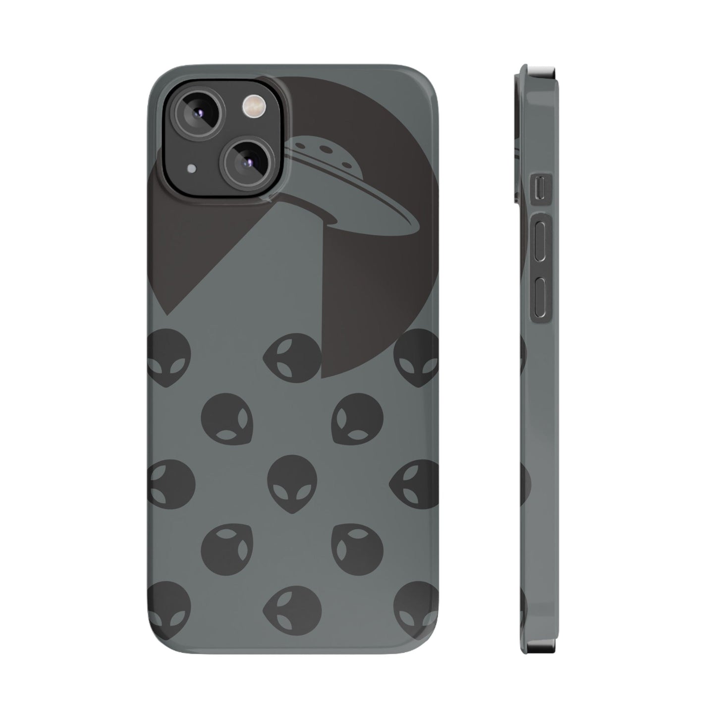 Alien Spaceship Slim Phone Cases - Gapo Goods - Phone Case