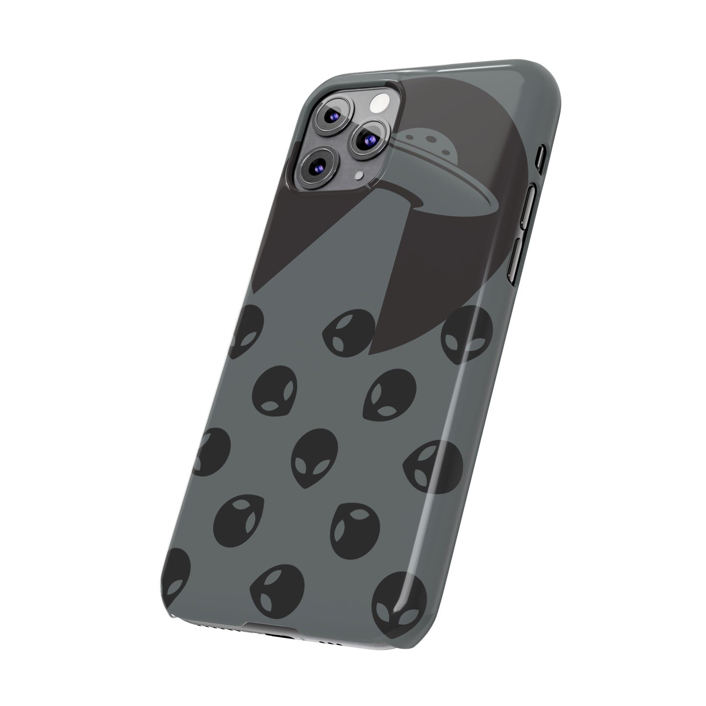 Alien Spaceship Slim Phone Cases - Gapo Goods - Phone Case