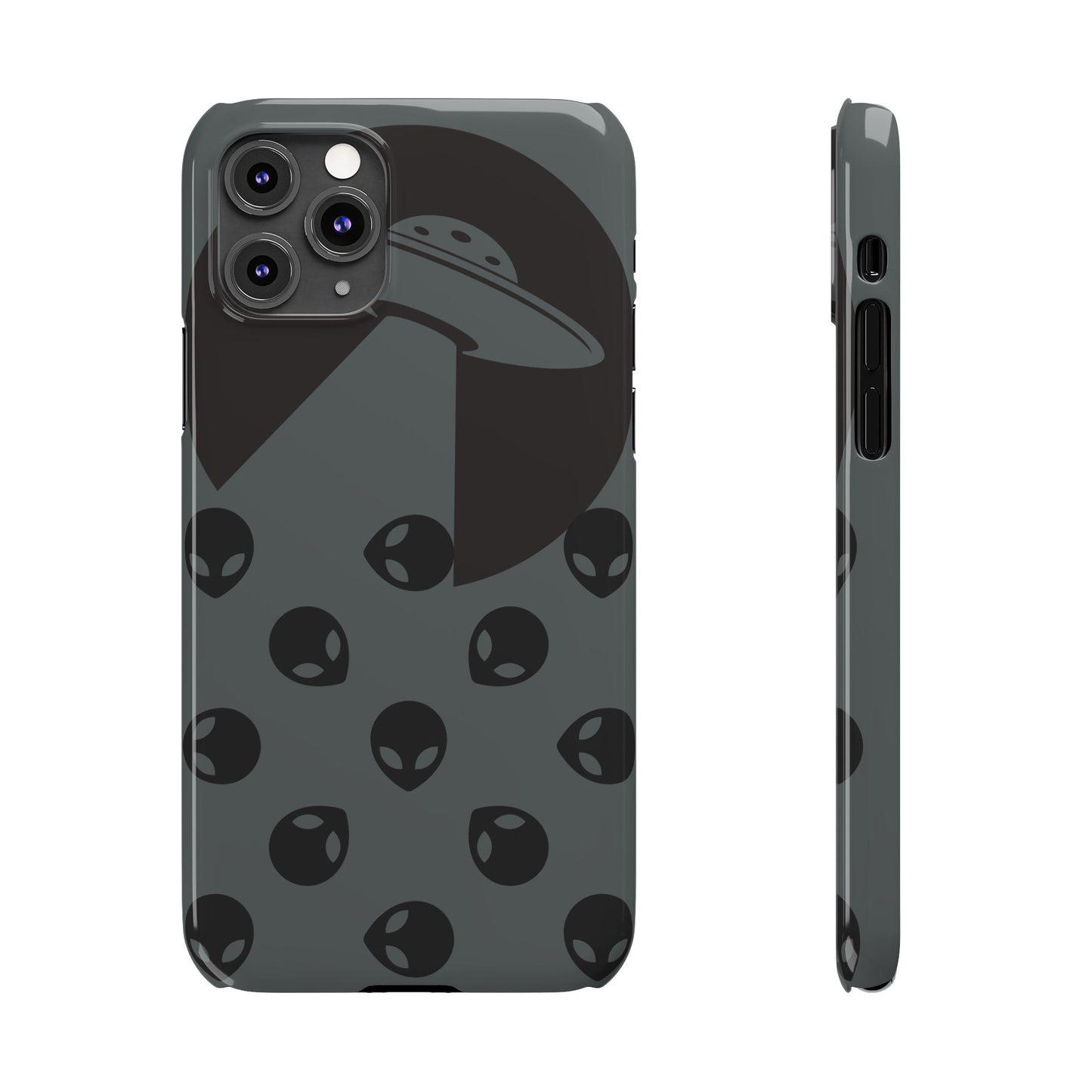 Alien Spaceship Slim Phone Cases - Gapo Goods - Phone Case