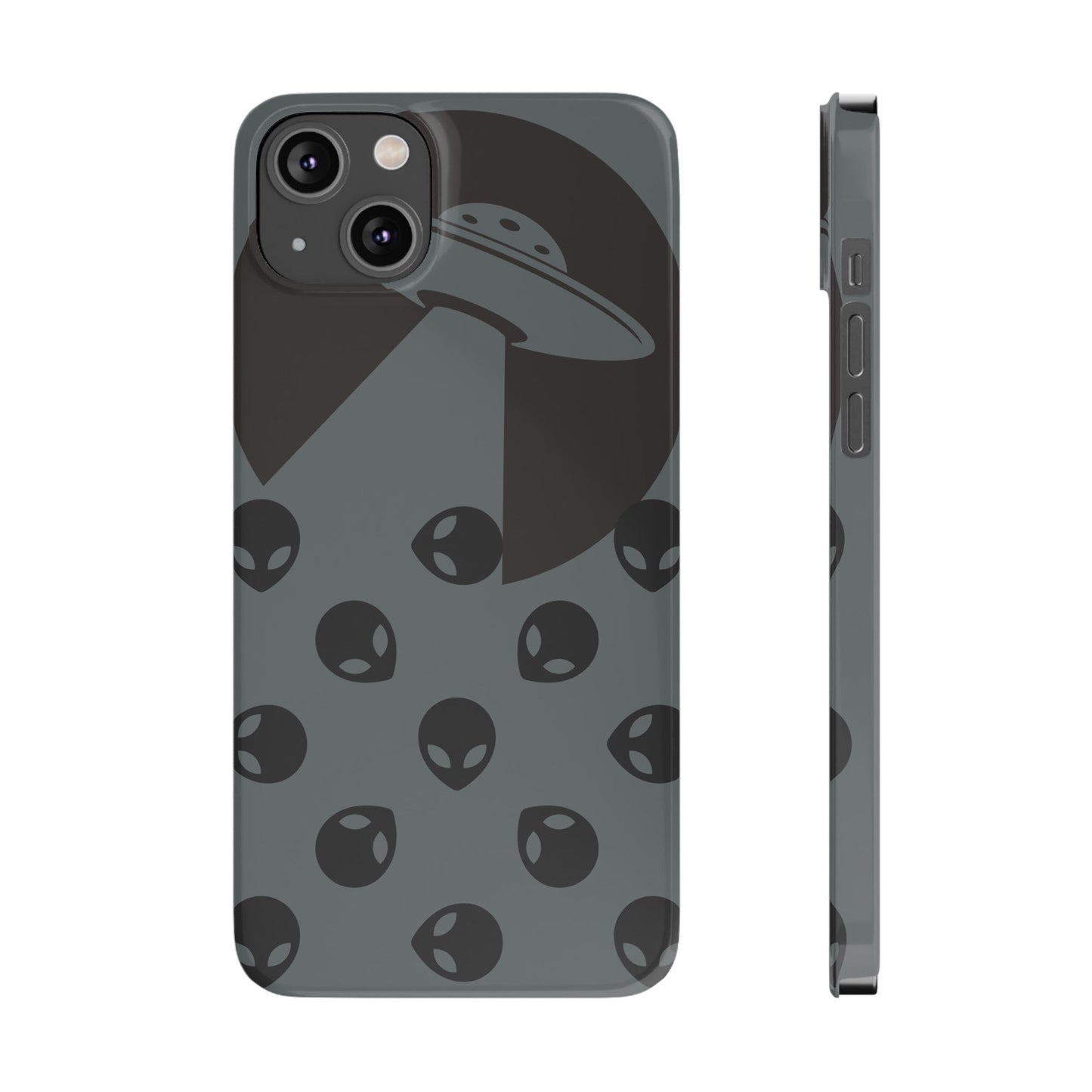 Alien Spaceship Slim Phone Cases - Gapo Goods - Phone Case