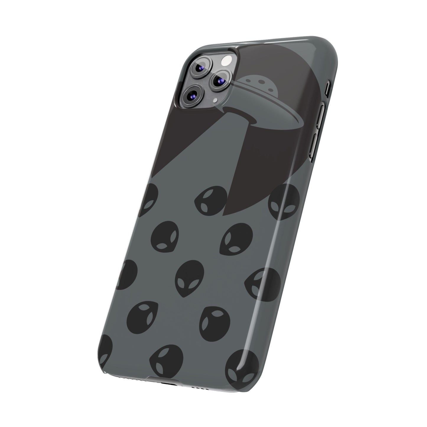 Alien Spaceship Slim Phone Cases - Gapo Goods - Phone Case