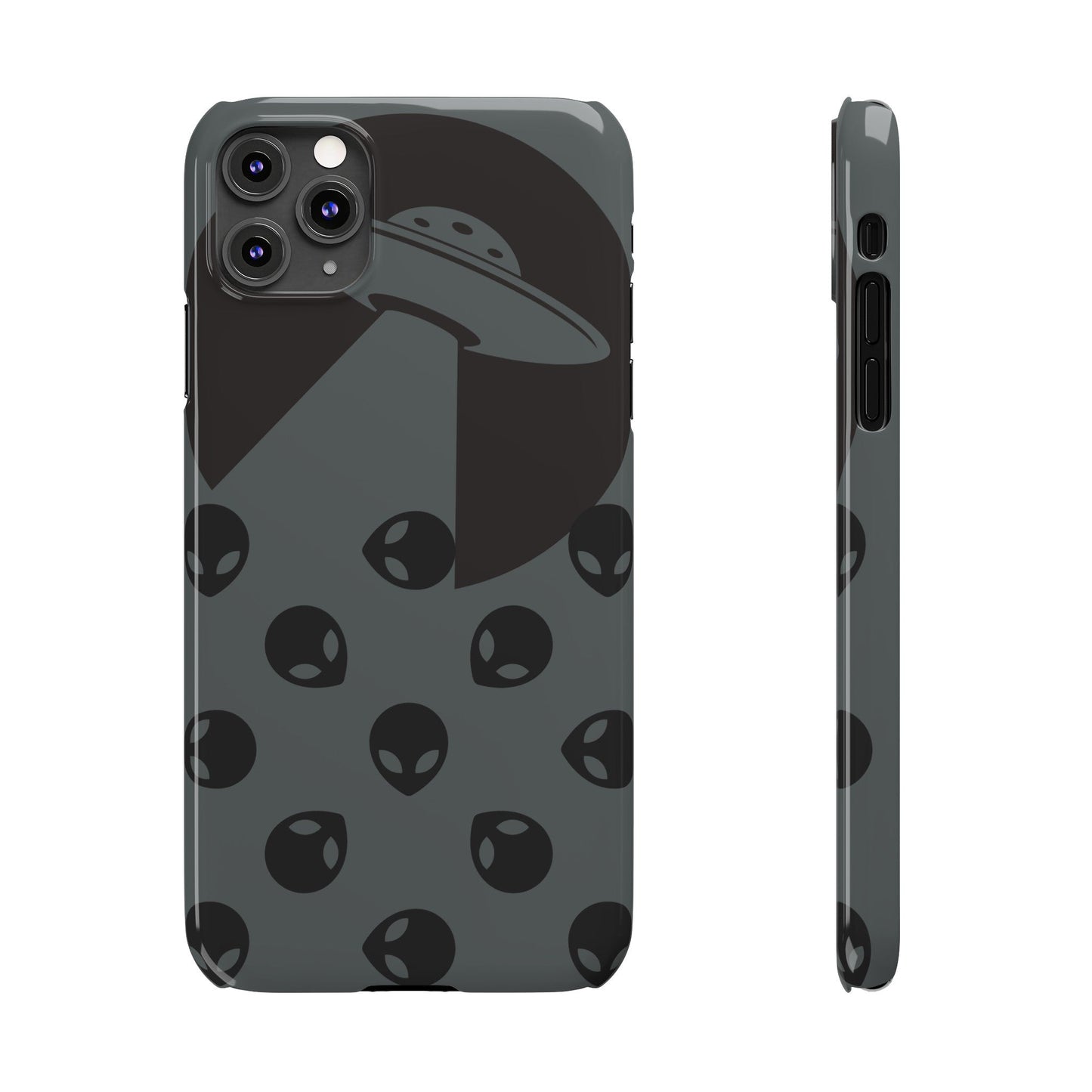Alien Spaceship Slim Phone Cases - Gapo Goods - Phone Case