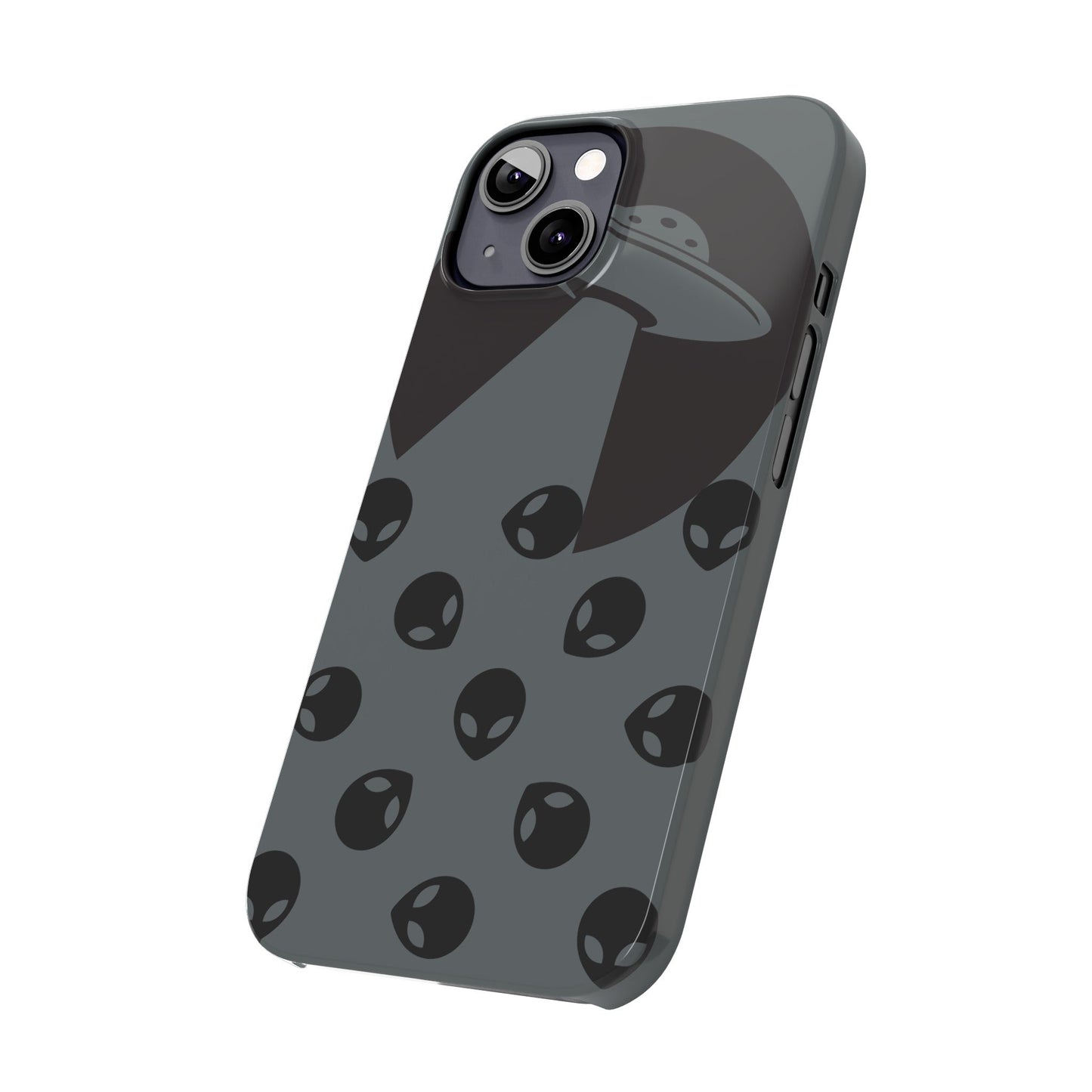Alien Spaceship Slim Phone Cases - Gapo Goods - Phone Case