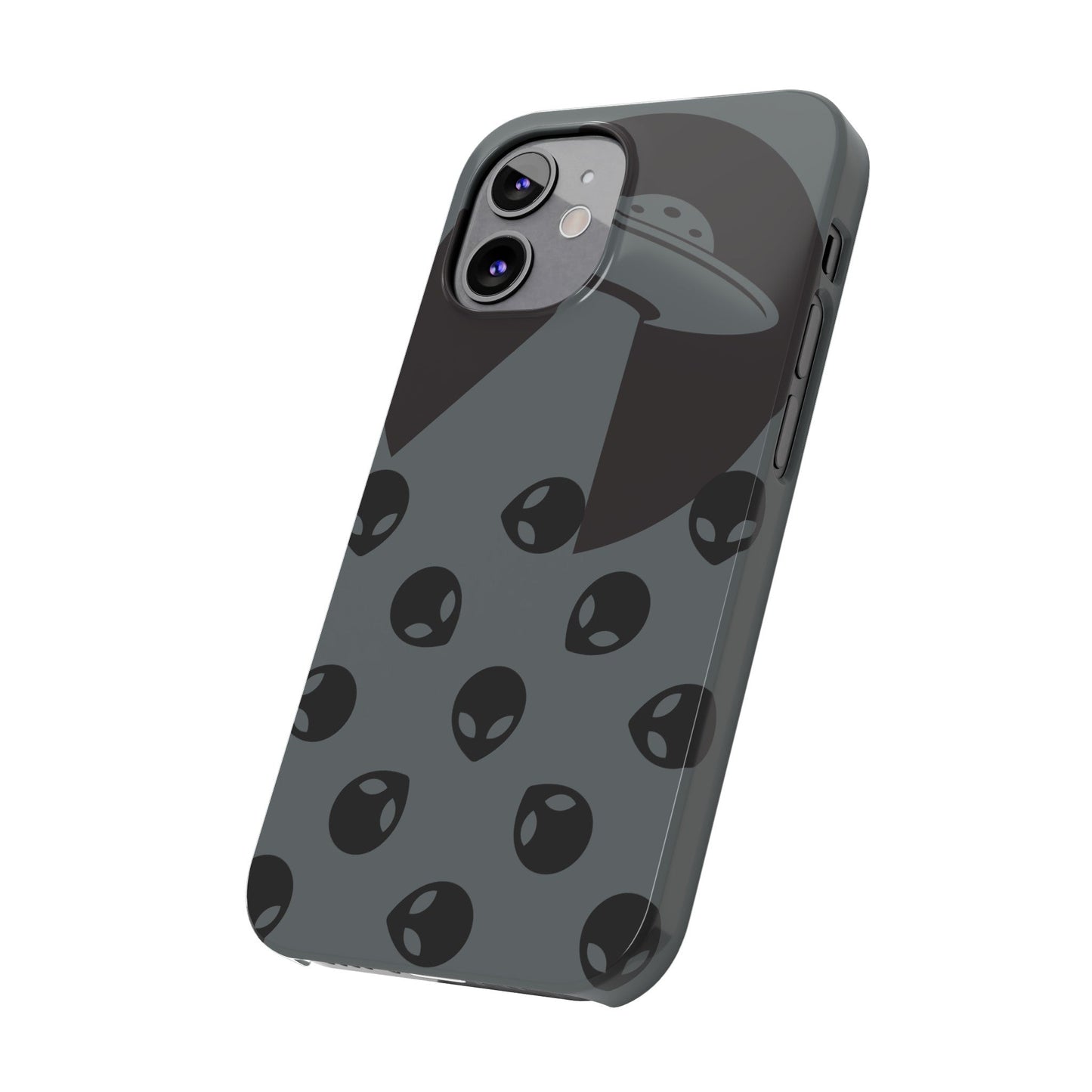 Alien Spaceship Slim Phone Cases - Gapo Goods - Phone Case