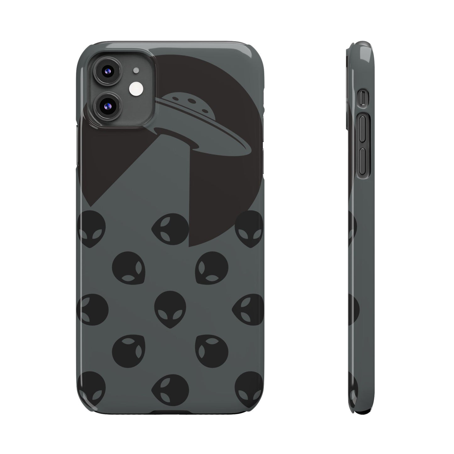 Alien Spaceship Slim Phone Cases - Gapo Goods - Phone Case