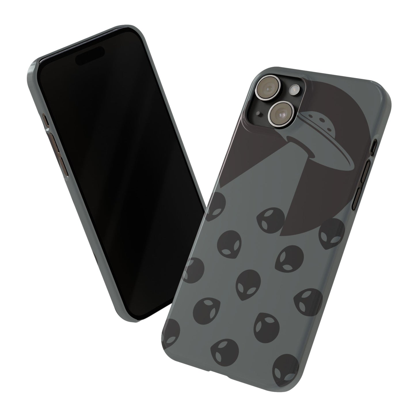 Alien Spaceship Slim Phone Cases - Gapo Goods - Phone Case