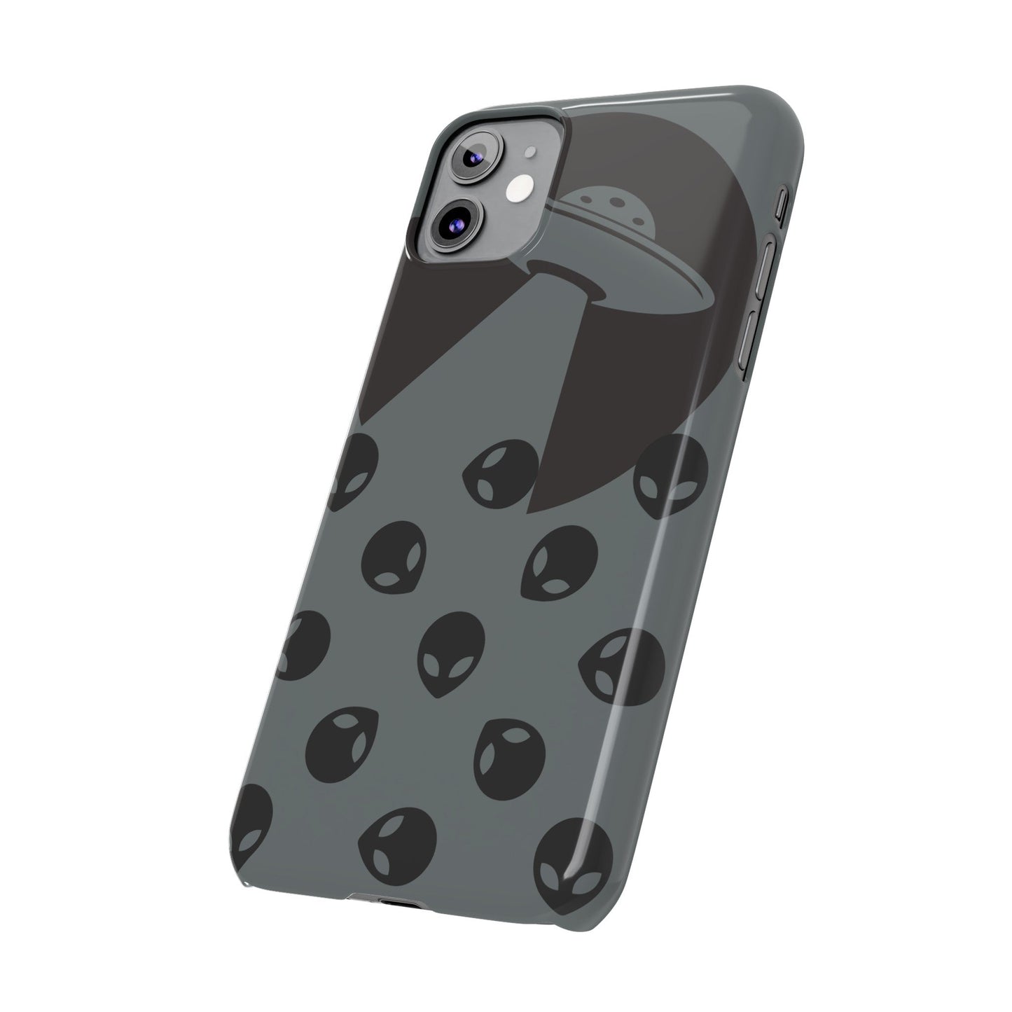 Alien Spaceship Slim Phone Cases - Gapo Goods - Phone Case
