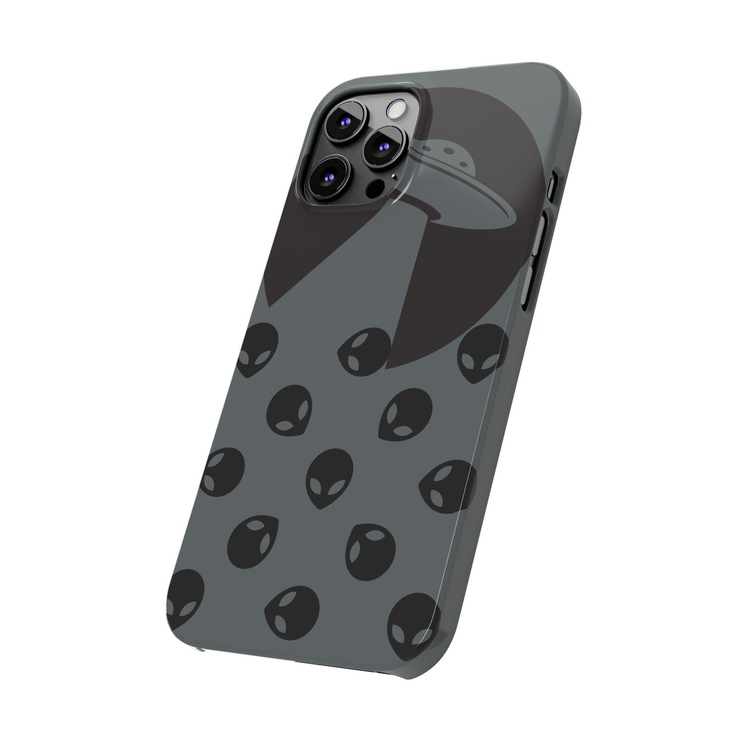 Alien Spaceship Slim Phone Cases - Gapo Goods - Phone Case