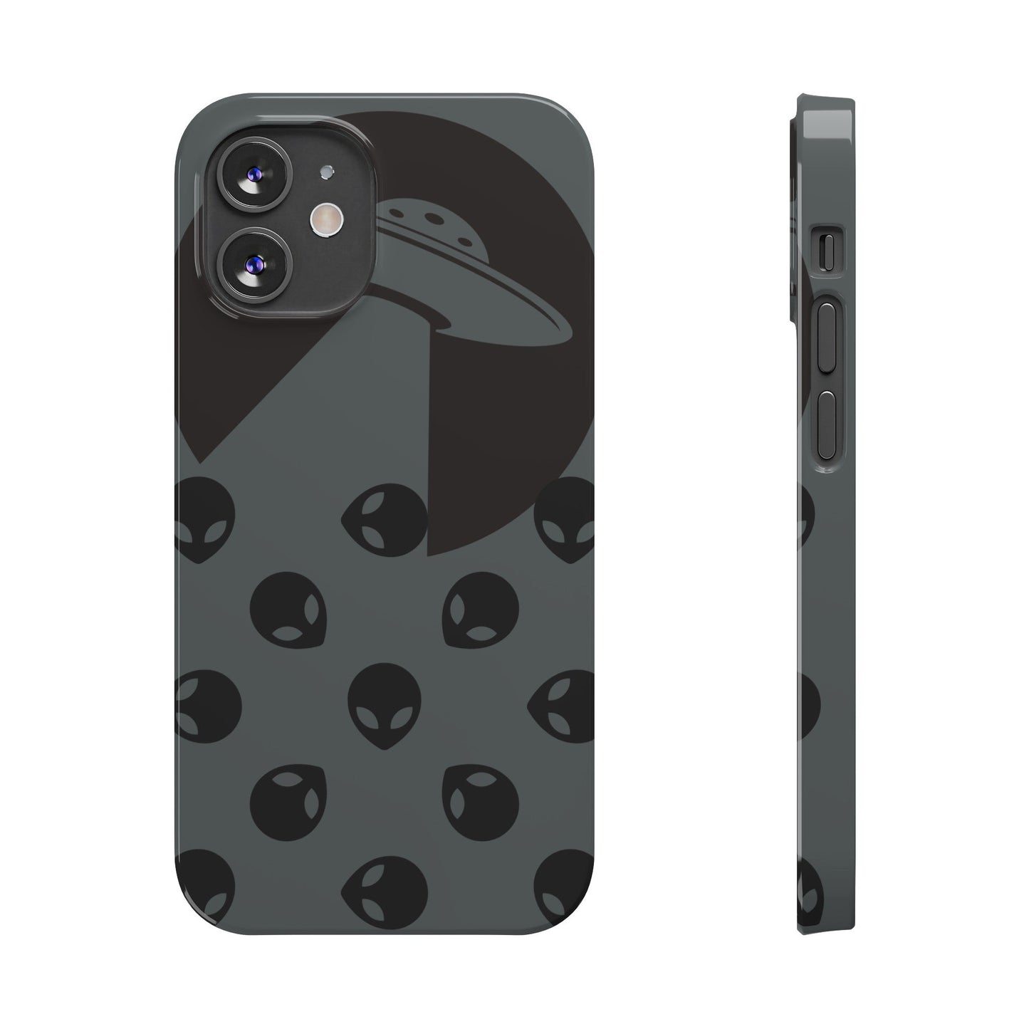 Alien Spaceship Slim Phone Cases - Gapo Goods - Phone Case