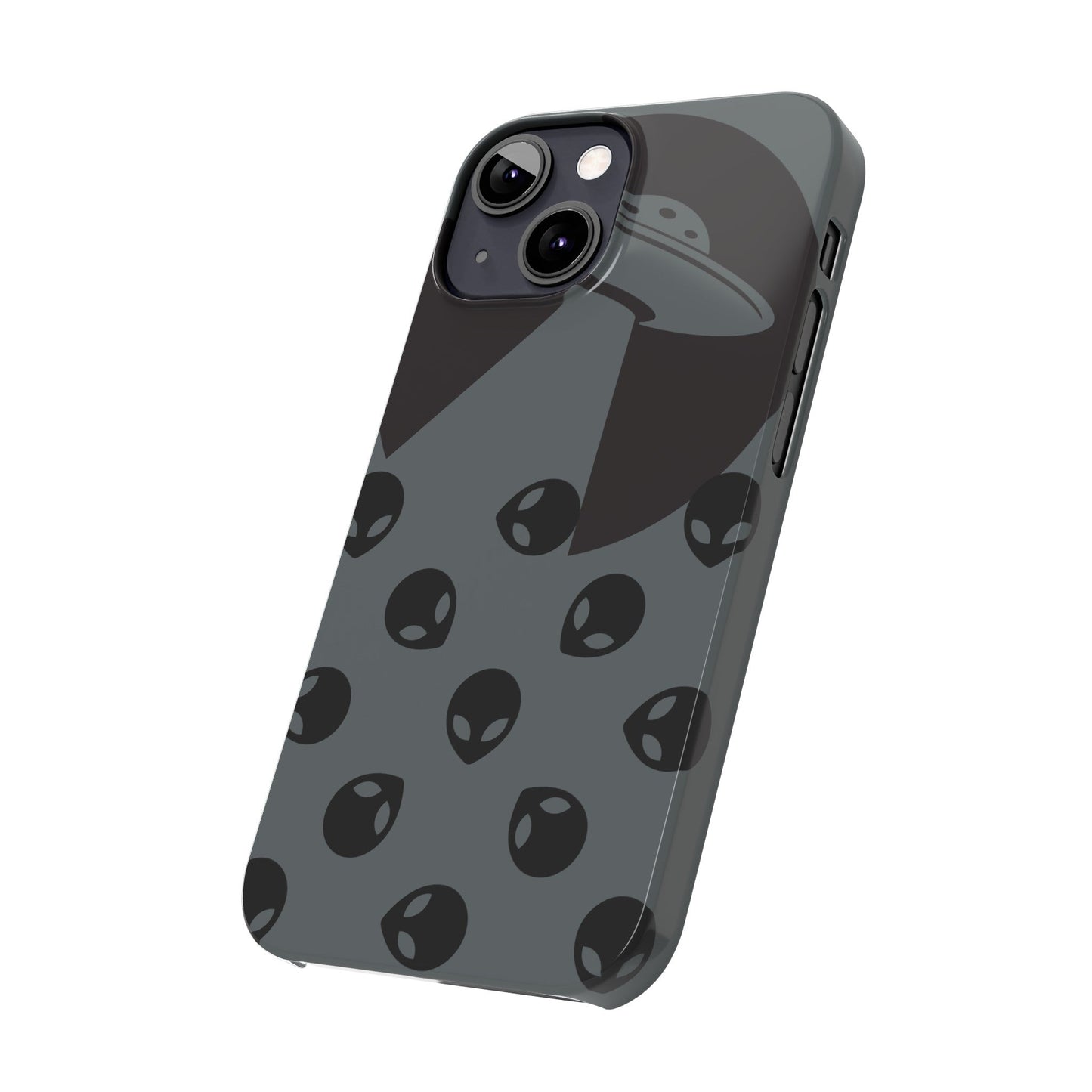 Alien Spaceship Slim Phone Cases - Gapo Goods - Phone Case