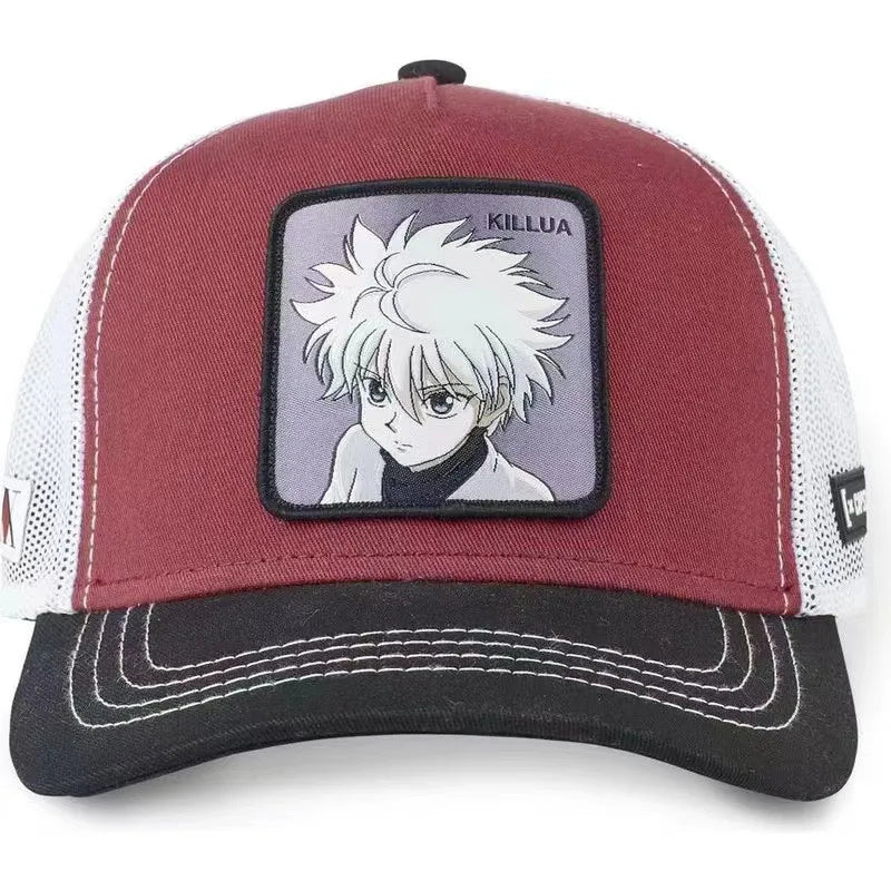 Anime Hunter Hunter Trucker Mesh Hat - Featuring Killua Gon and Hisoka 6