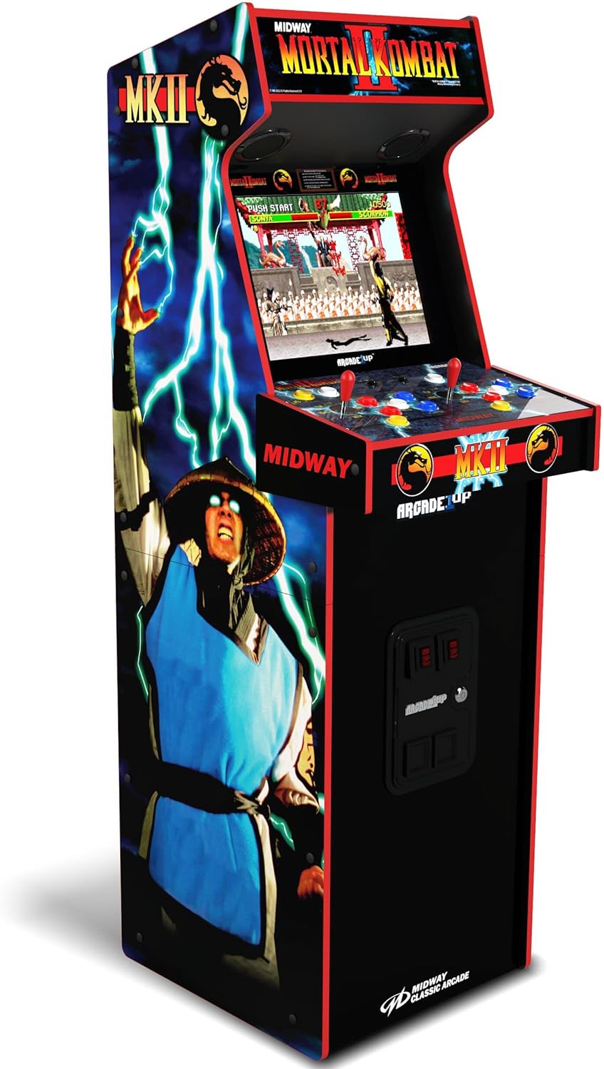 Arcade1Up Mortal Kombat II Deluxe Arcade Machine - Gapo Goods -