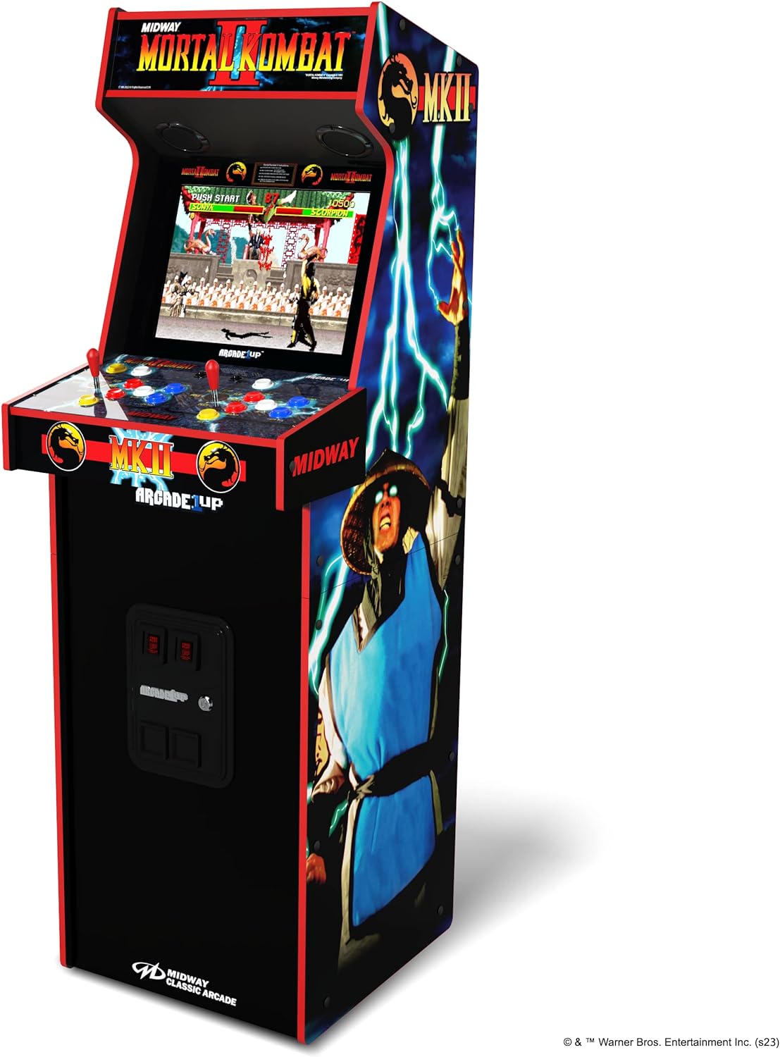 Arcade1Up Mortal Kombat II Deluxe Arcade Machine - Gapo Goods -