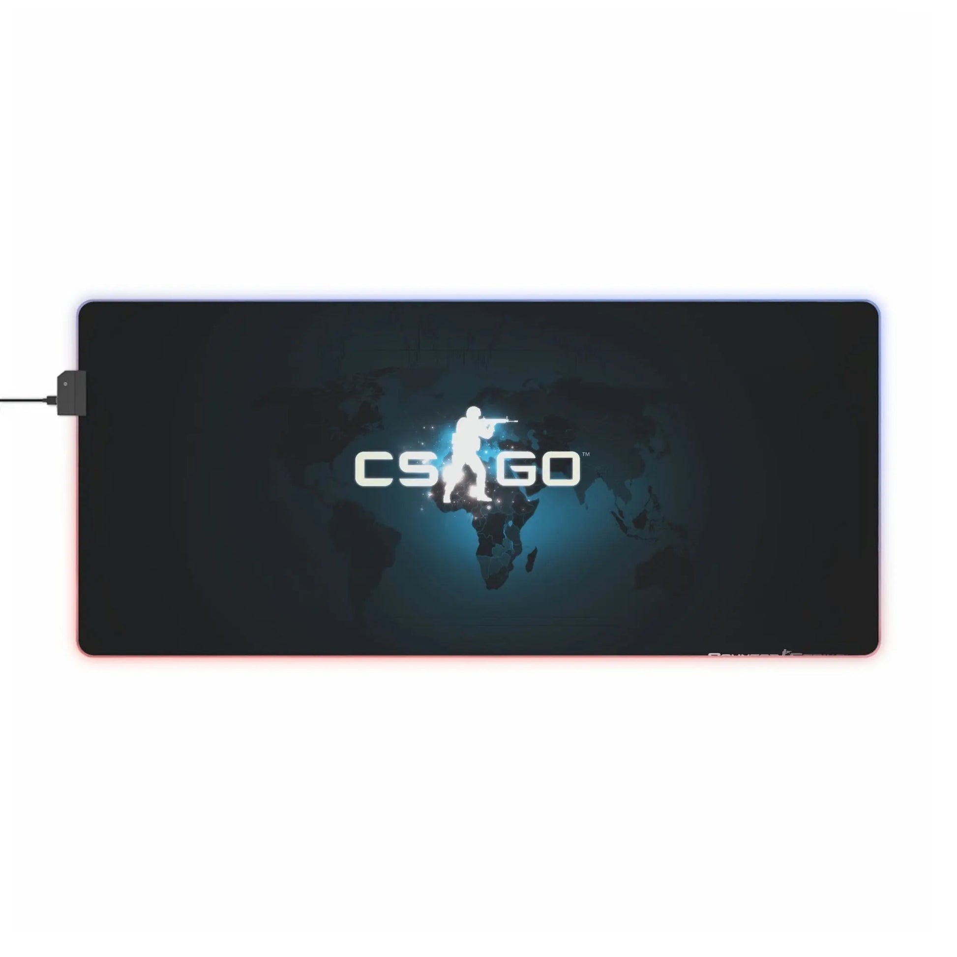 LED Gaming Desk Pad - Aurora Glide RGB Desk Mat with Precision Mouse Tracking 35.4" x 15.7" Rectangle