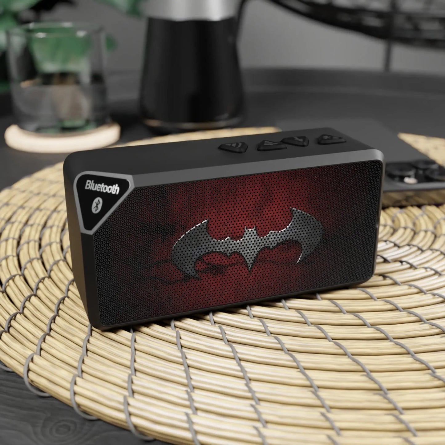 Batman Red Logo Jabba Bluetooth Speaker - Gapo Goods - Accessories