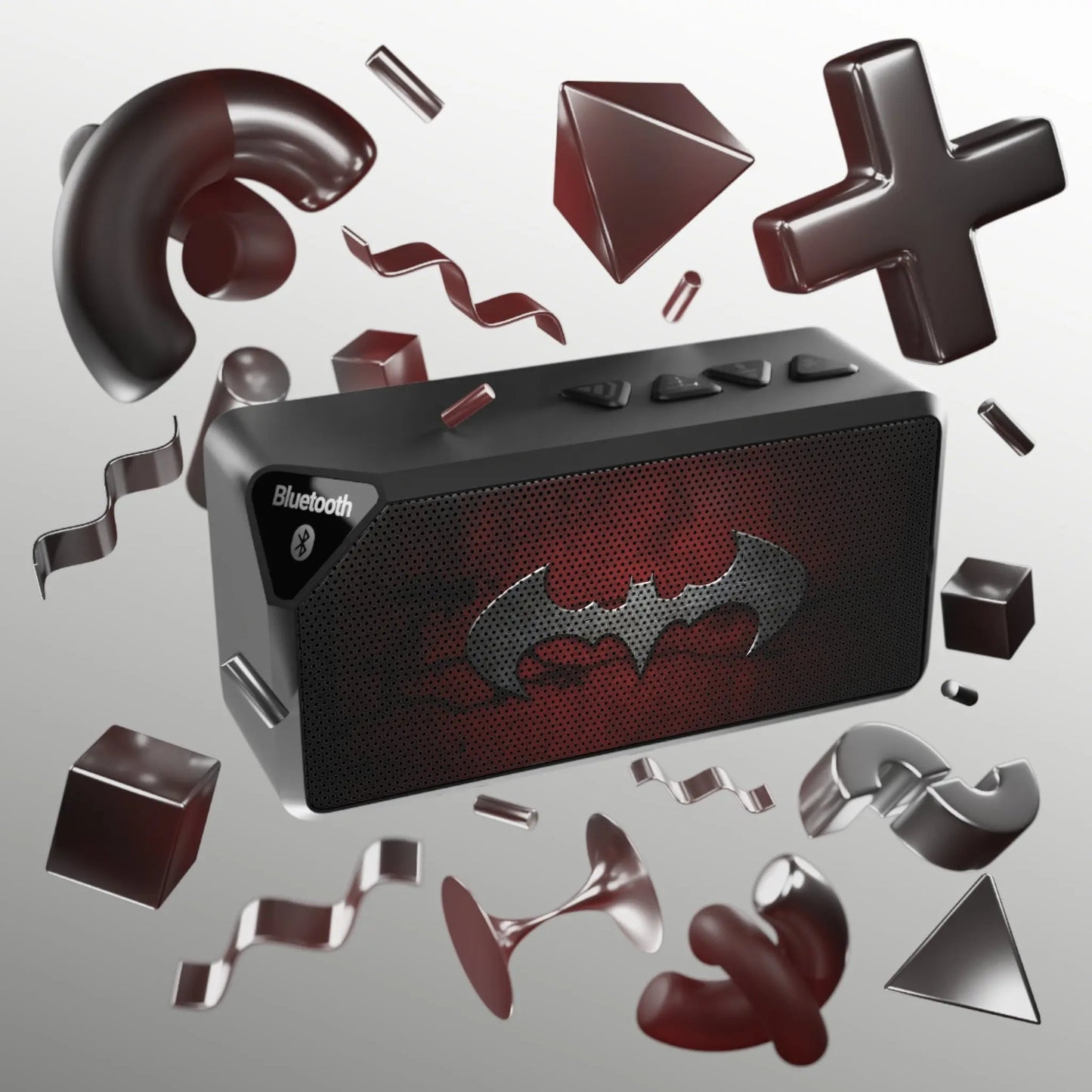 Batman Red Logo Jabba Bluetooth Speaker - Gapo Goods - Accessories