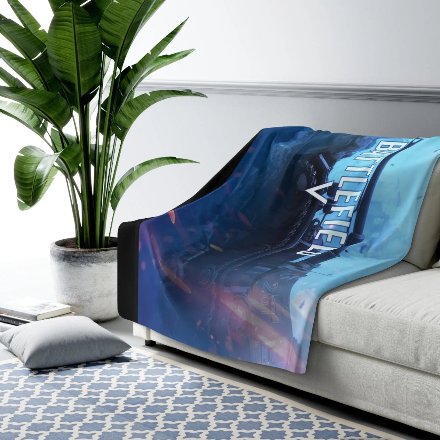Battlefield V Sherpa Fleece Blanket - Gapo Goods - Home Decor