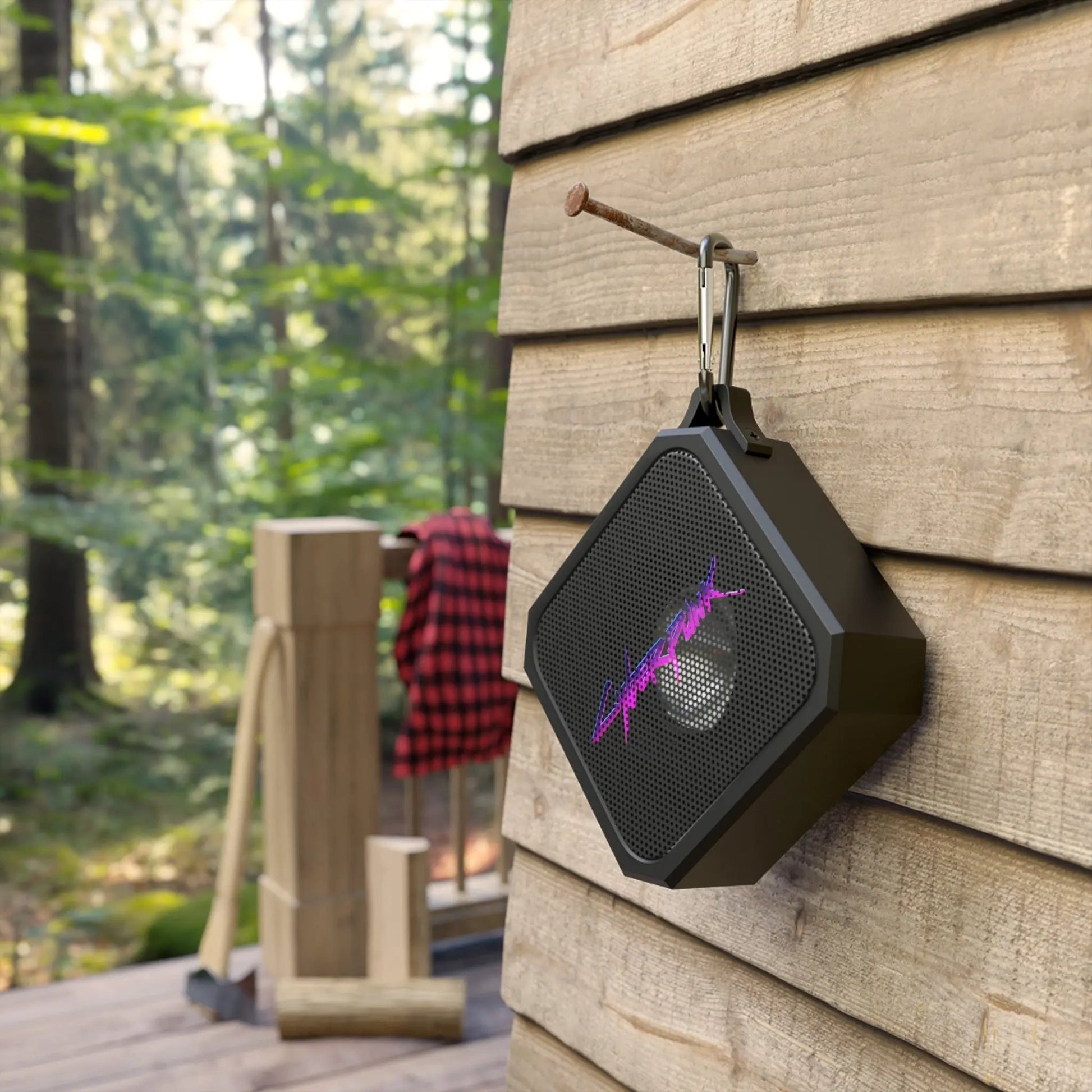 Outdoor Bluetooth Speaker – Waterproof IPX6 Wireless Speaker with Mic & Carabiner Clip Gaming Accessories