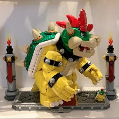 Mighty Bowser Building Set - 2800 Piece Blocks Toy | Koopa King Figure | Super Mario Movie Building Blocks