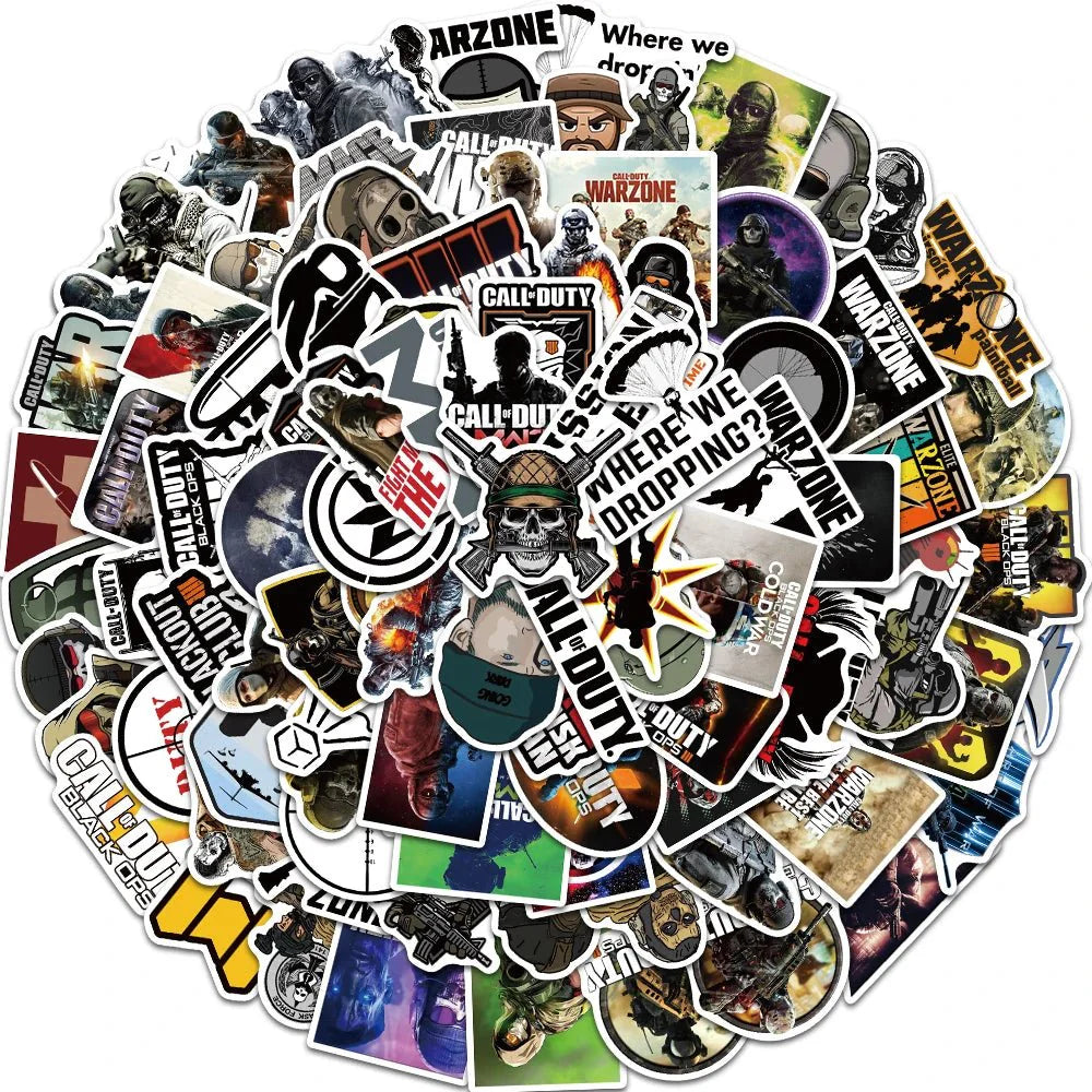 Call of Duty Cool Game Stickers - Gapo Goods -