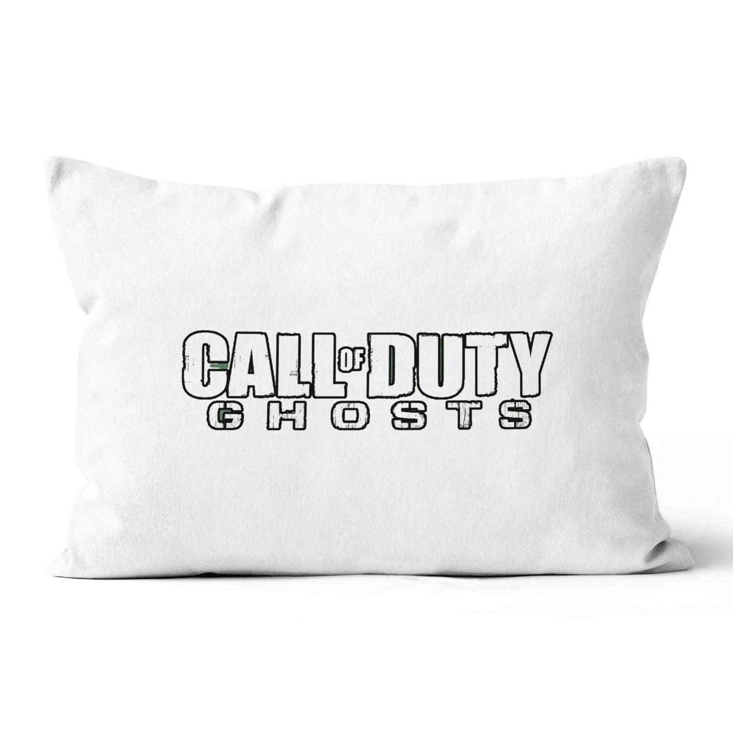 Personalized Canvas Pillow – Removable Zipper Cover | Colorfast Fabric Throw Pillow 13x19in White