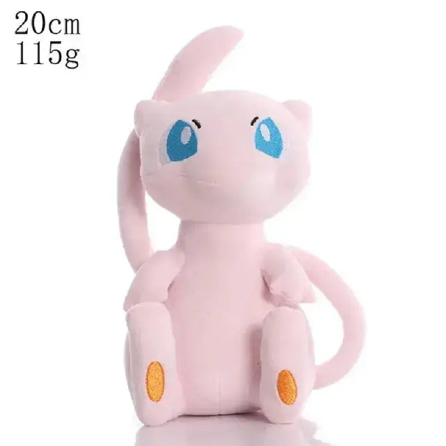 Pokémon Plush Toys - Soft Stuffed Pokémon Dolls | Pikachu, Charizard & More 20cm Mew 1 Plush Toy