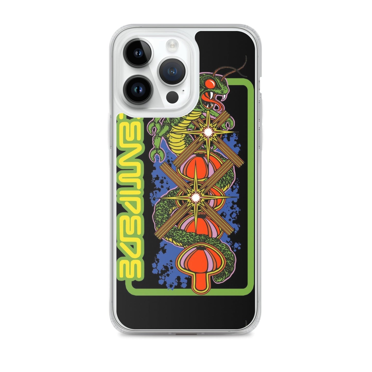 Centipede Classic Arcade Clear Case for iPhone® iPhone 14 Pro Max