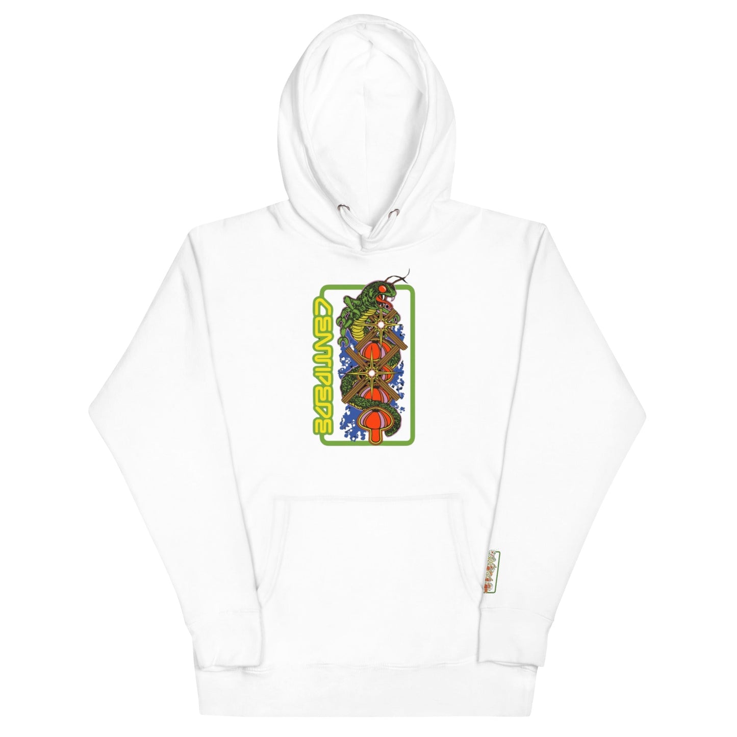 Centipede Classic Unisex Hoodie embroidered sleeve - Gapo Goods -