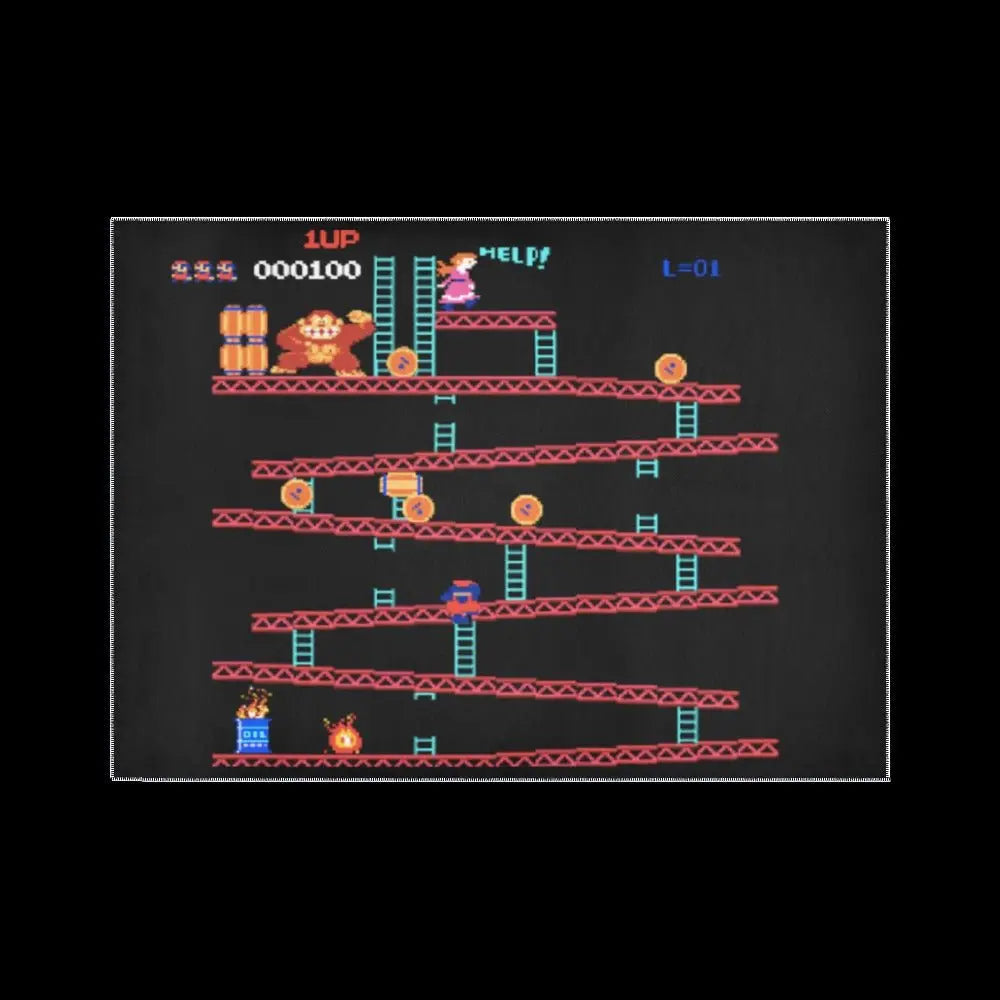 Classic Arcade Game Area Rug - Gapo Goods -