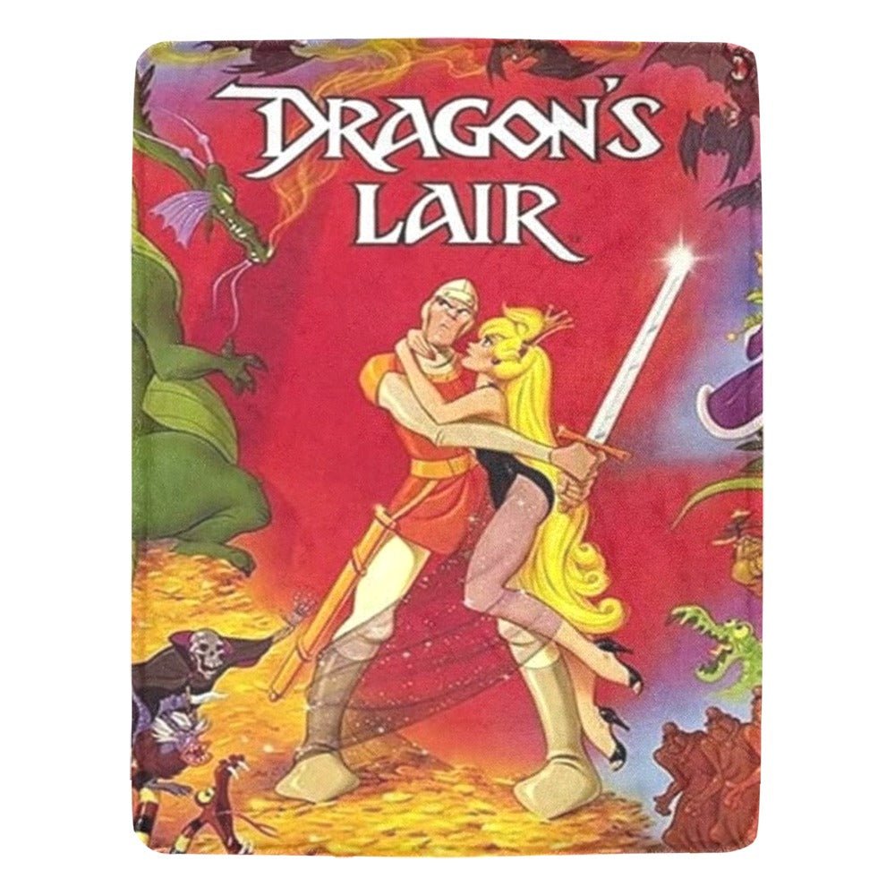 Classic Arcade Game Ultra-Soft Micro Fleece Blanket 54*70 FireBrick ONE SIZE