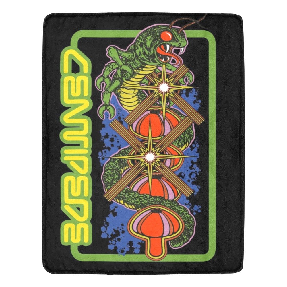 Classic Arcade Game Ultra-Soft Micro Fleece Blanket 54*70 Black3 ONE SIZE