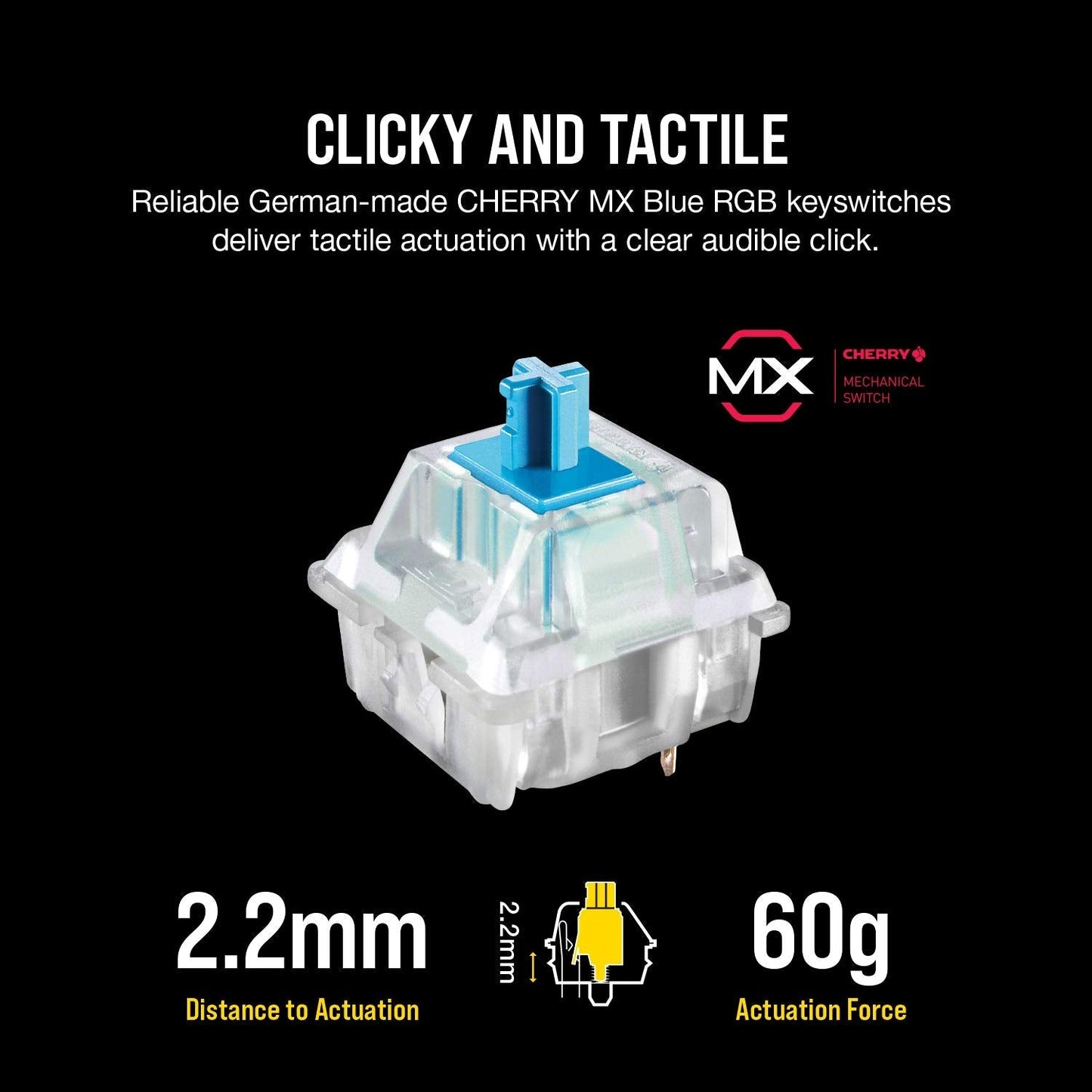 Corsair K95 RGB PLATINUM XT Mechanical Wired Gaming Keyboard - Cherry MX Speed Switches - PBT Double - Shot Keycaps - iCUE Compatible - QWERTY NA Layout - Black - Gapo Goods -