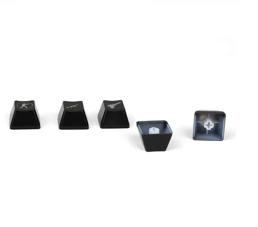 CSGO Keycap Set - Custom Mechanical Keyboard Keycaps for Gaming Setup
