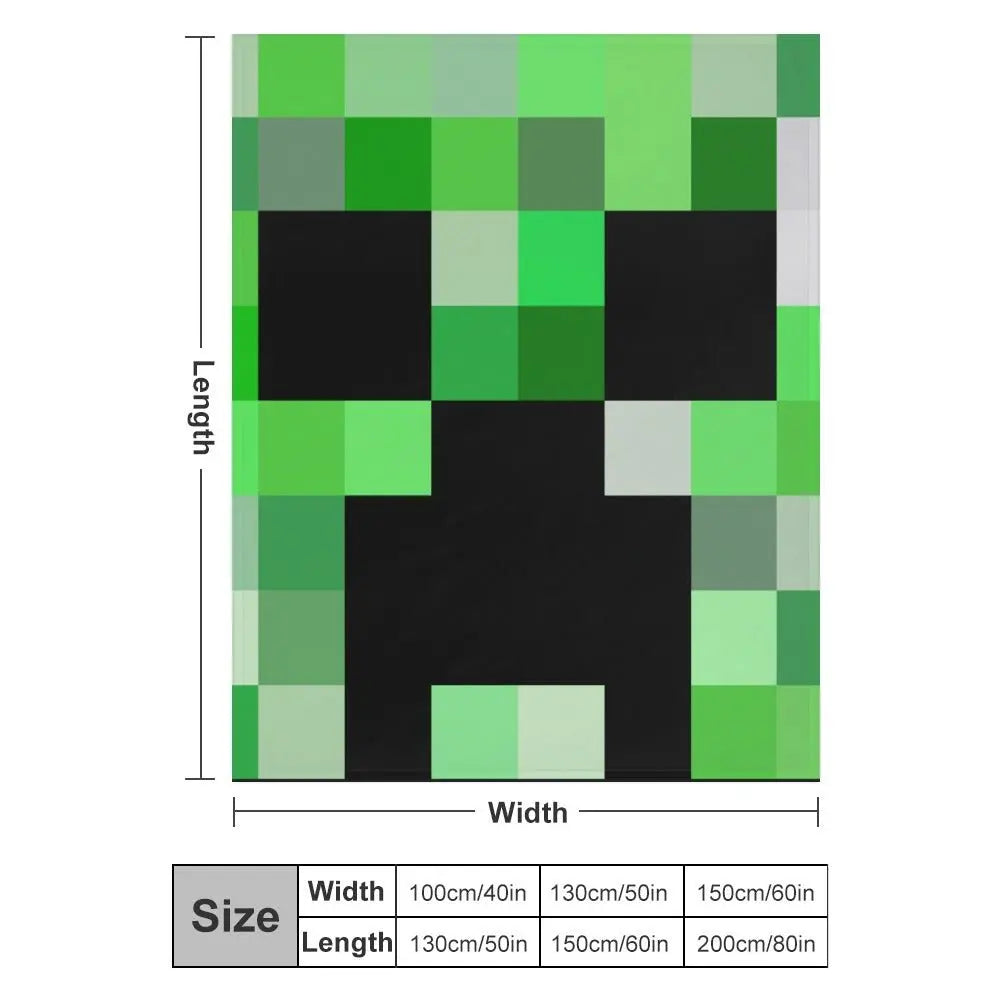 Creeper Super Soft Flannel Blanket Multiple Sizes - Gapo Goods -