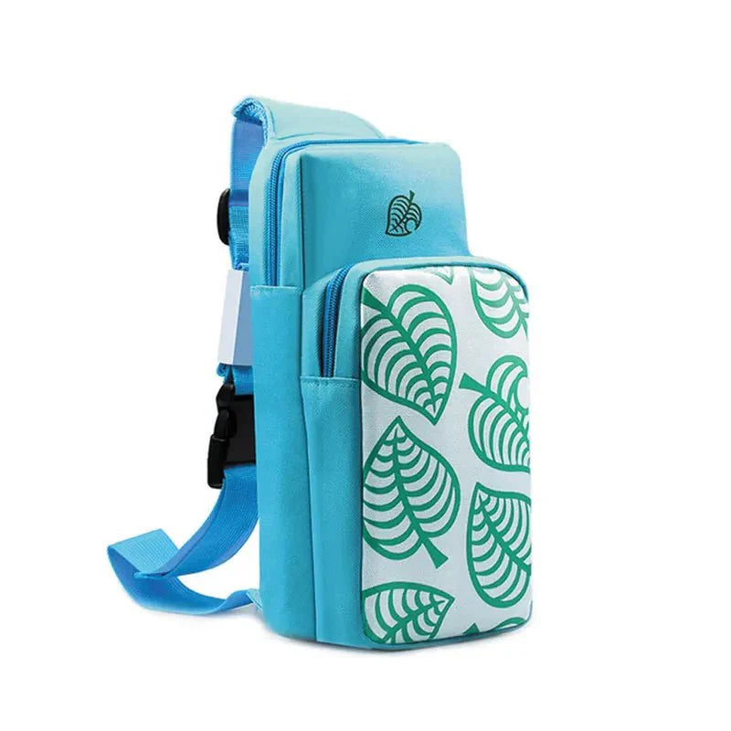 Crossbody Storage Chest Bag for Nintendo Switch OLED, Travel Carry Case, NS Lite Game Console Dock, Backpack Pouch, and Accessories - Gapo Goods - Backpack