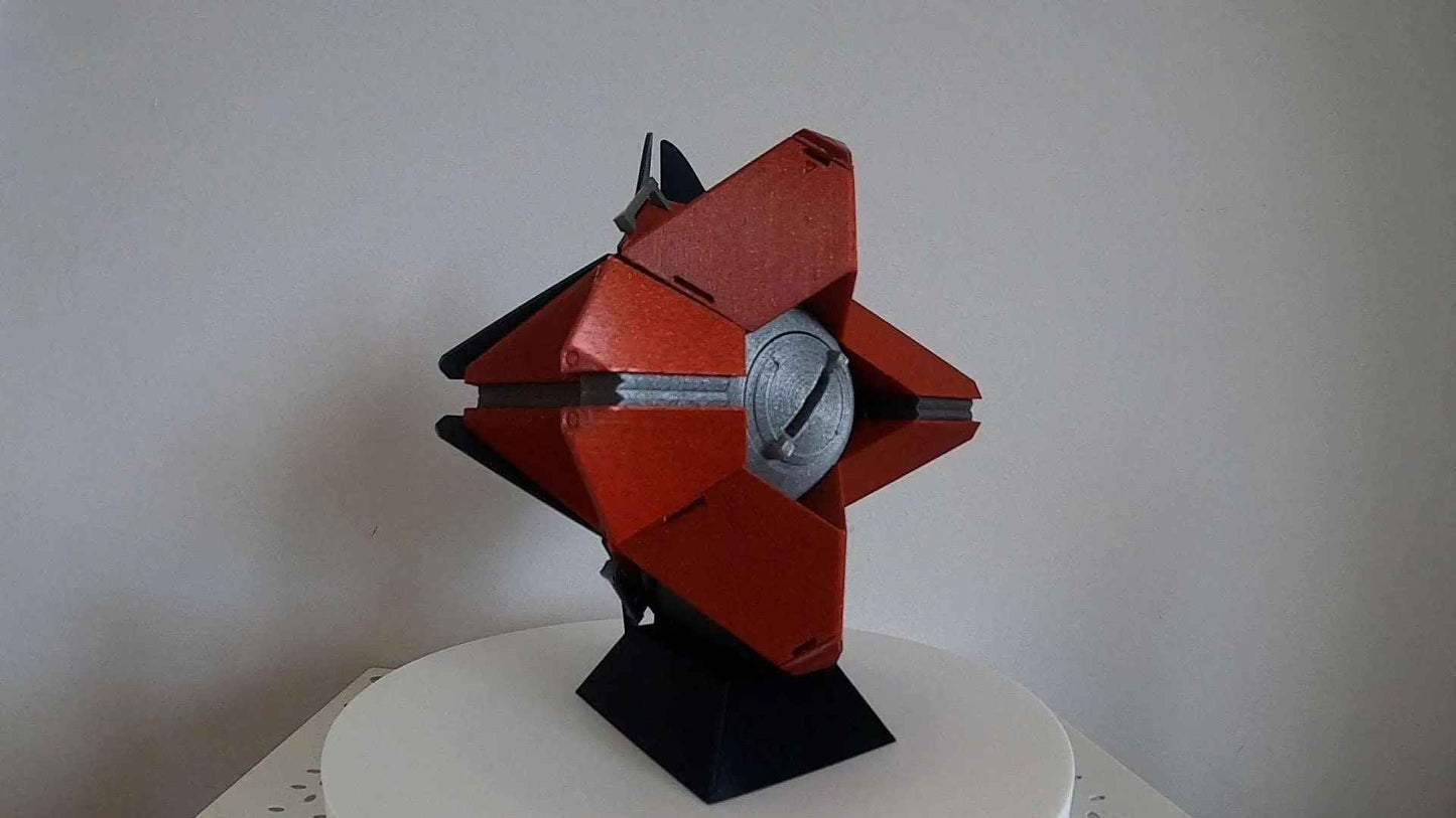 3D Printed Ghost Shell - Destiny 2 Collectible Limited Edition Display Figure
