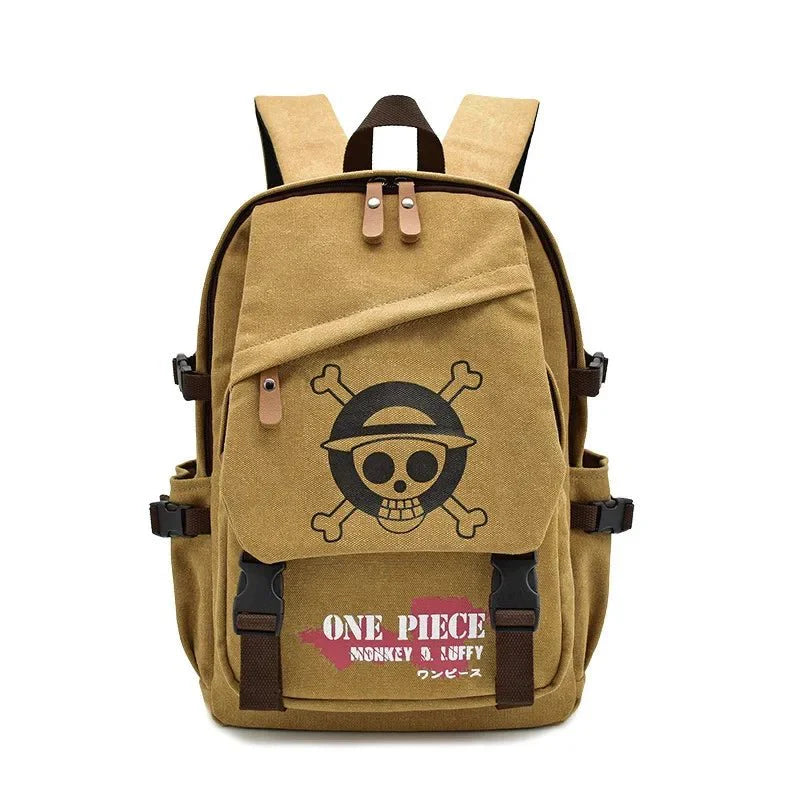 Naruto One Piece Backpack ā Durable Anime School Backpack with Stylish Design One Piece 1 Backpack