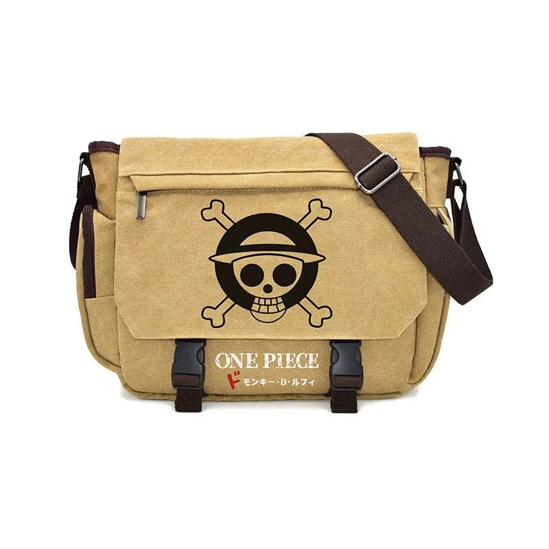 One-Shoulder Backpack – Stylish Anime Backpacks | Naruto & One Piece Designs Pirate 01 Backpack