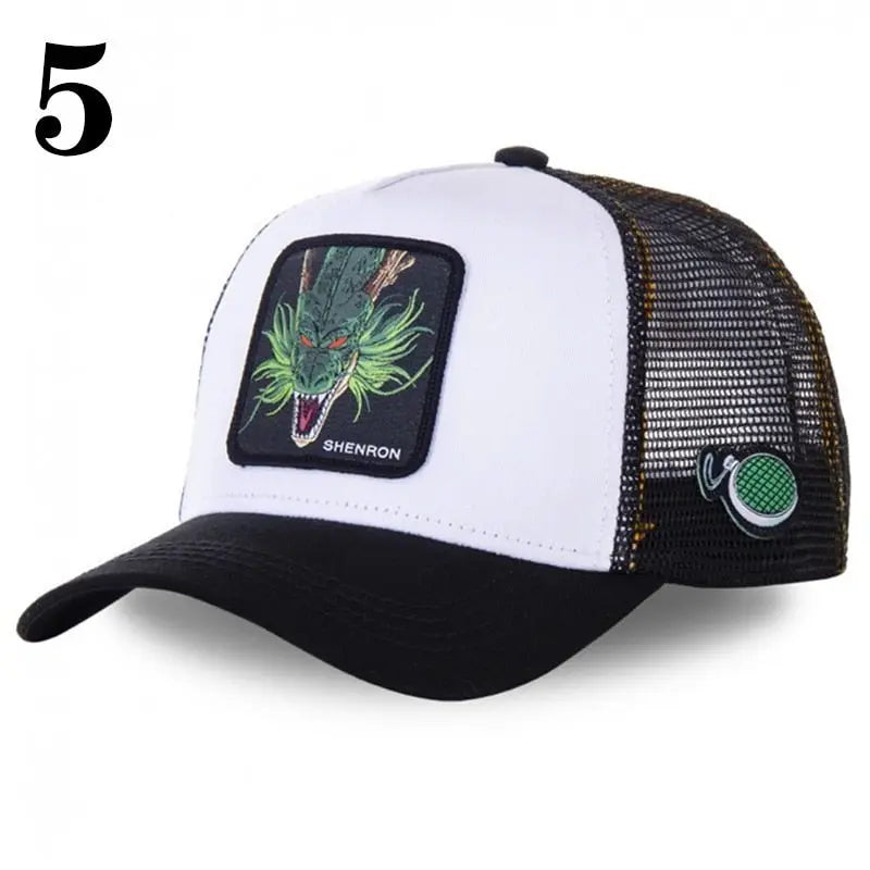 Dragon Ball Baseball Cap - Official DBZ Character Hat | Snapback Anime Cap 5 Hats