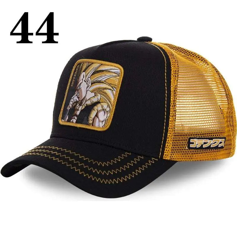 Dragon Ball Baseball Cap - Official DBZ Character Hat | Snapback Anime Cap 44 Hats