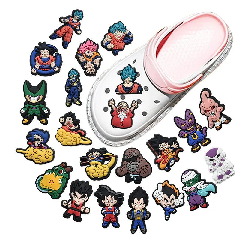Dragon Ball shoe buckle Crocs Beach slippers charm gifts - Gapo Goods - Charms