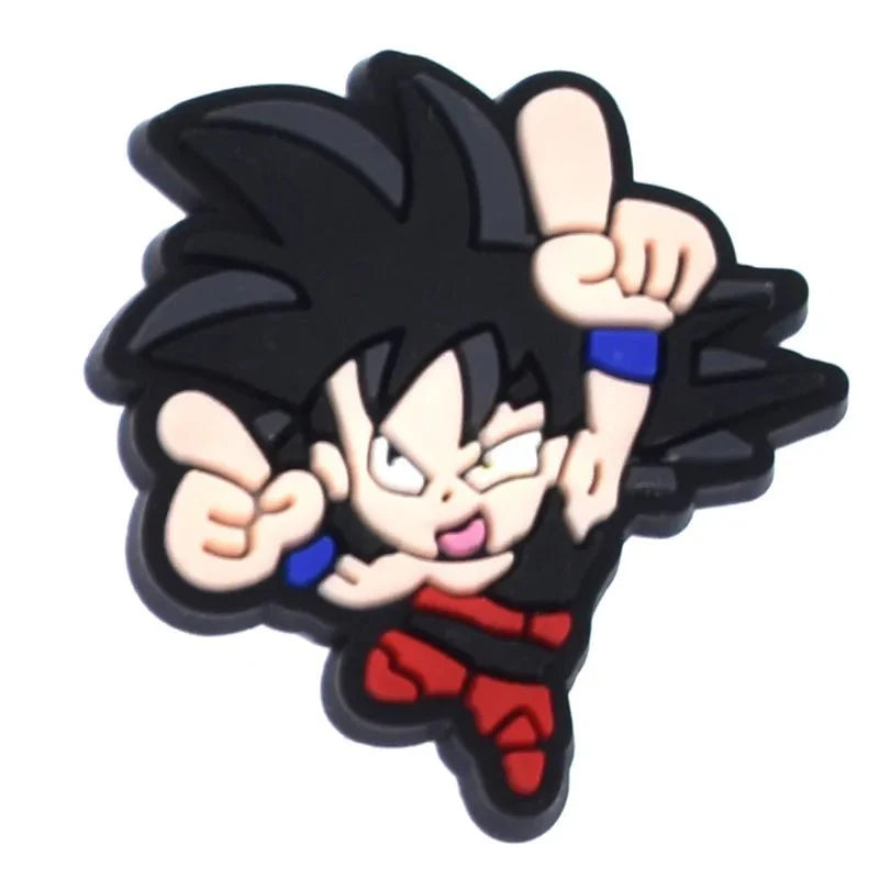 Dragon Ball Shoe Buckle - Durable Crocs Shoe Charm & Beach Slippers Accessory 4 Charms