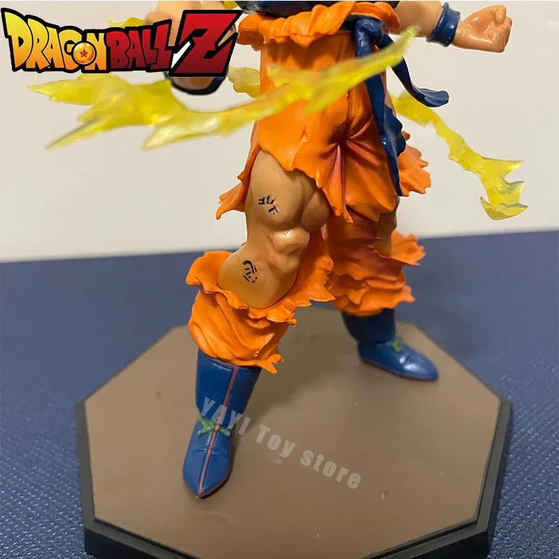 Dragon Ball Super Saiyan Son Goku Anime Figure - 16cm Goku DBZ Action Figure, Collectible Model Gifts and Figurines for Kids - Gapo Goods -