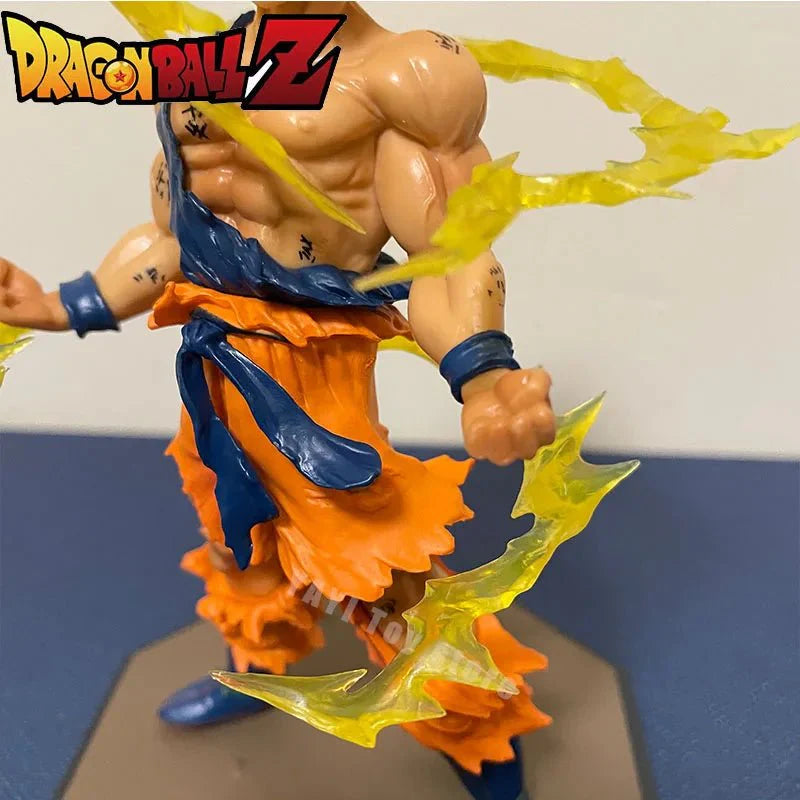Dragon Ball Super Saiyan Son Goku Anime Figure - 16cm Goku DBZ Action Figure, Collectible Model Gifts and Figurines for Kids - Gapo Goods -